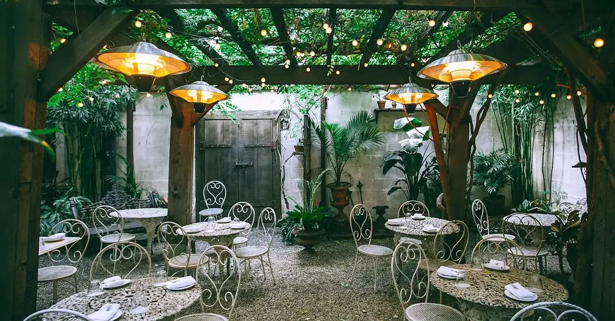 Restaurant met tuin vlaams brabant